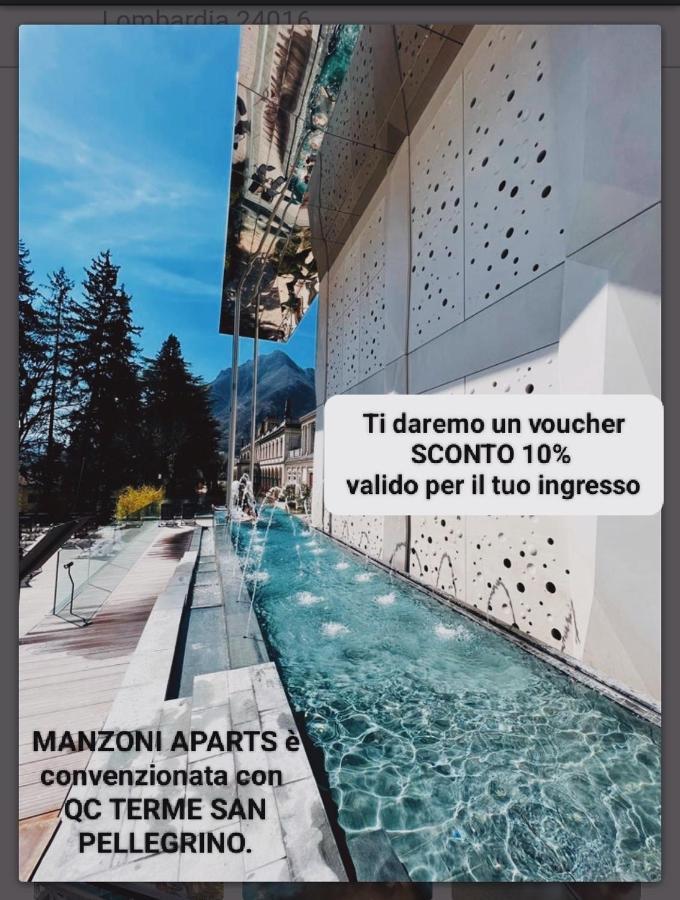 סן פלגרינו טרמה Manzoni Aparts מראה חיצוני תמונה